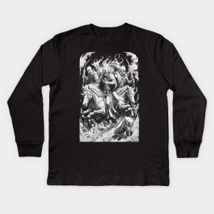 Four Horsemen of the Apocalypse Kids Long Sleeve T-Shirt